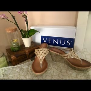 VENUS Embellished Wedge